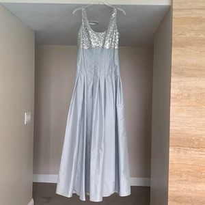Calvin Klein Sequined Bodice Gown NWT